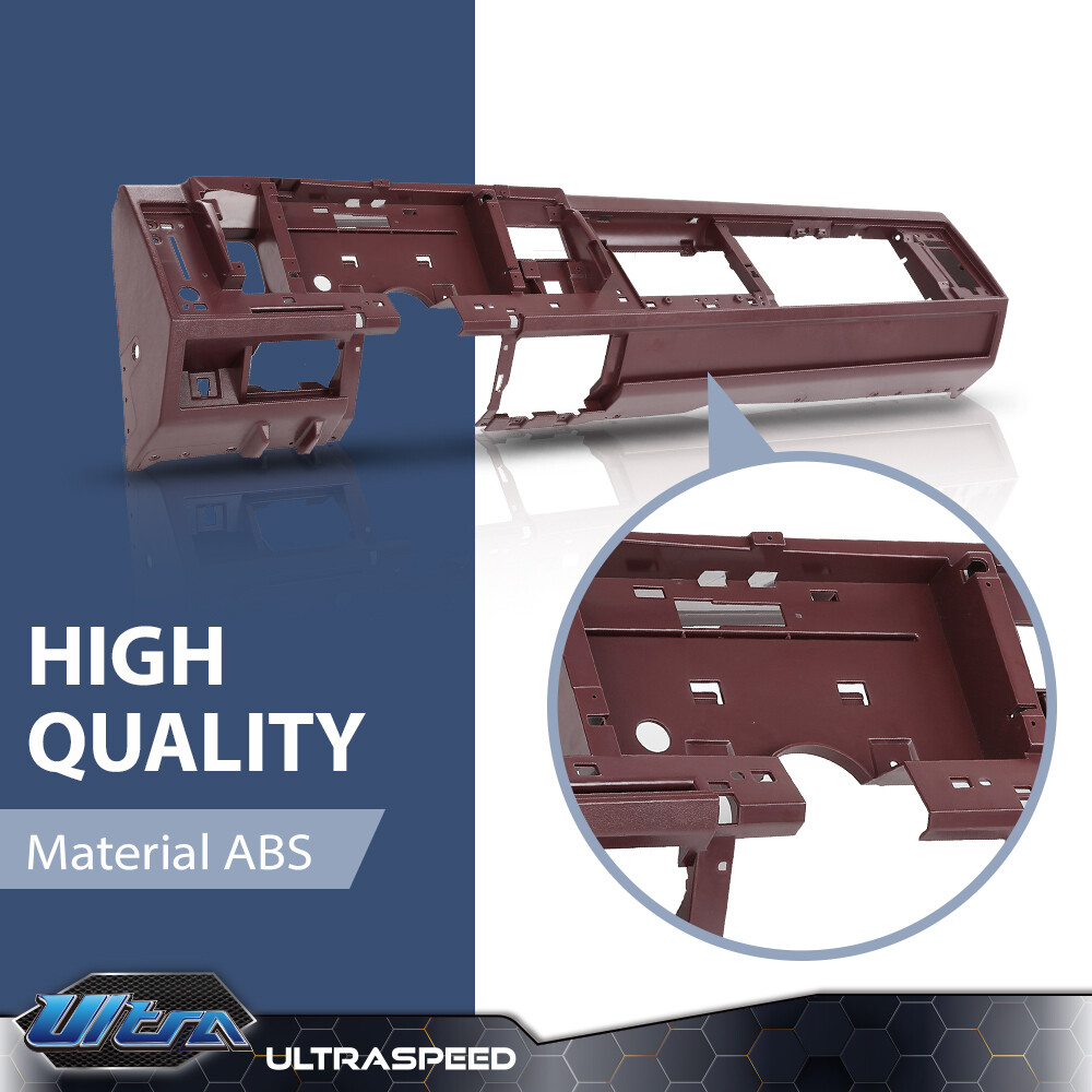 Dashboard Dash Core Red Fit For 1988-1994 Chevy GMC C/K Truck Suburban Blazer