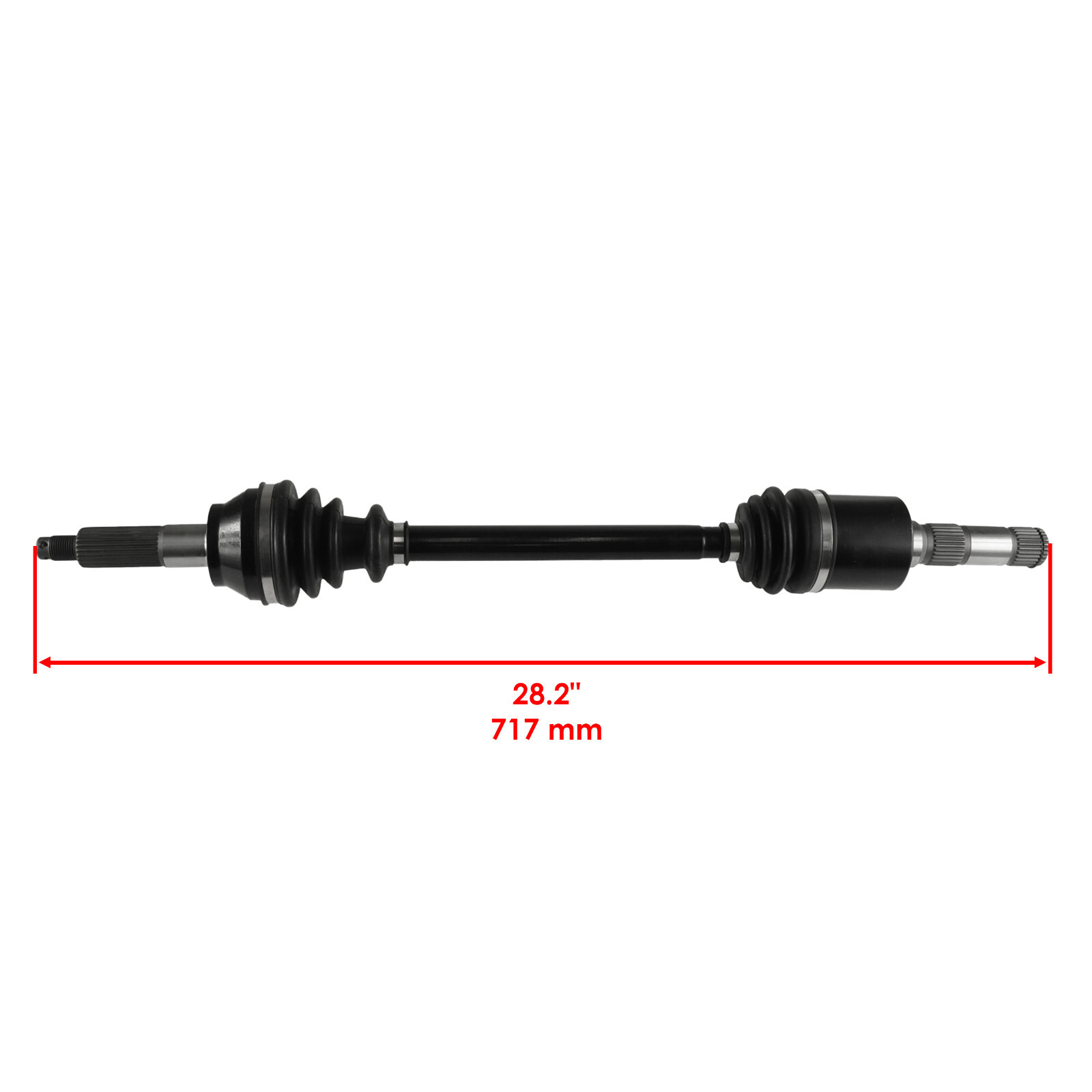 Front Rear Left Right Complete CV Joint Axles for Polaris Ranger Crew 700 08 09