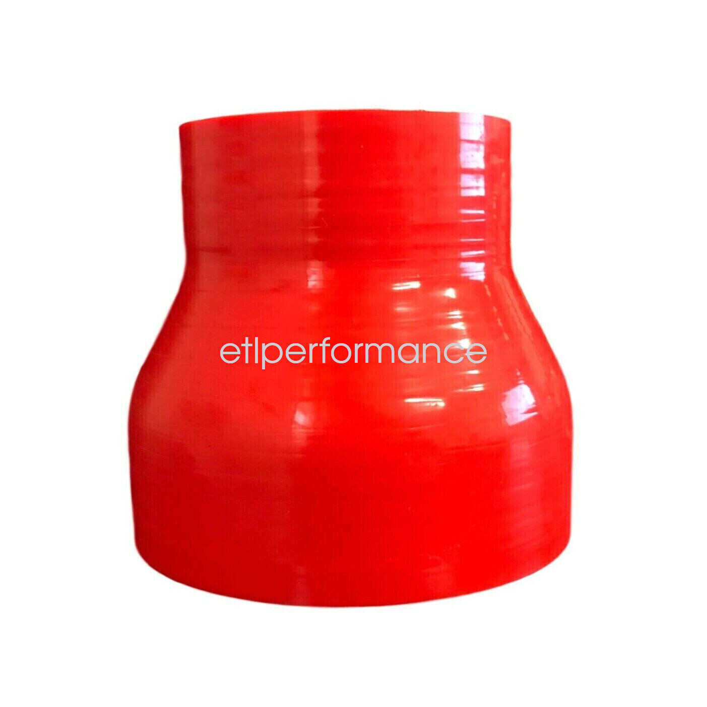 Red Silicone reducer 2.25″ To 3.00″ turbo intercooler supercharger hose 3″ Leng