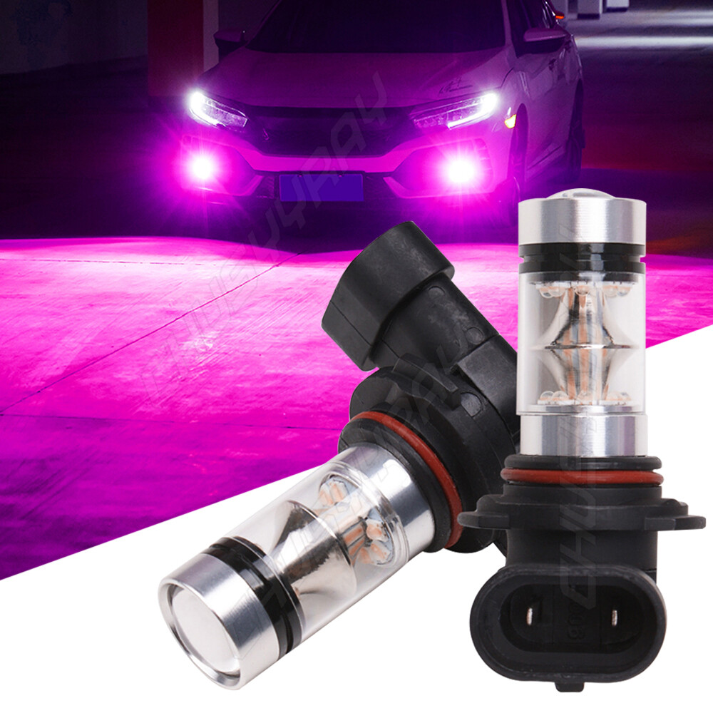 Pair For Ford EXPEDITION 2003-2006 LED Bulbs Kit Fog Driving Light 9006 14000k