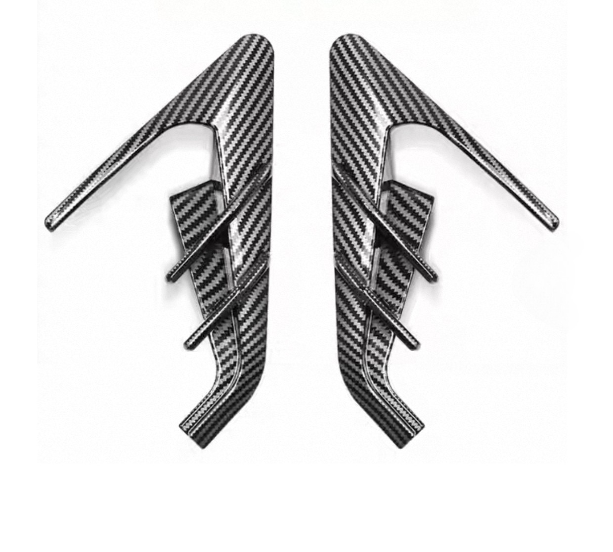 For 2021-2023 Tesla Model 3 Y Car Side Camera Decoration Protection Cover 2PCS