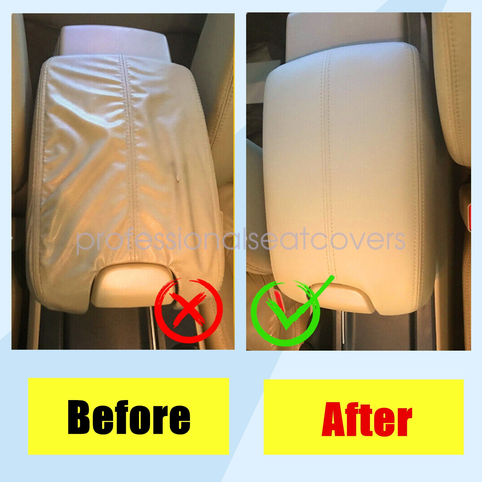 Replacement Center Console Armrest Lid Cover For 2012 Honda Accord Beige