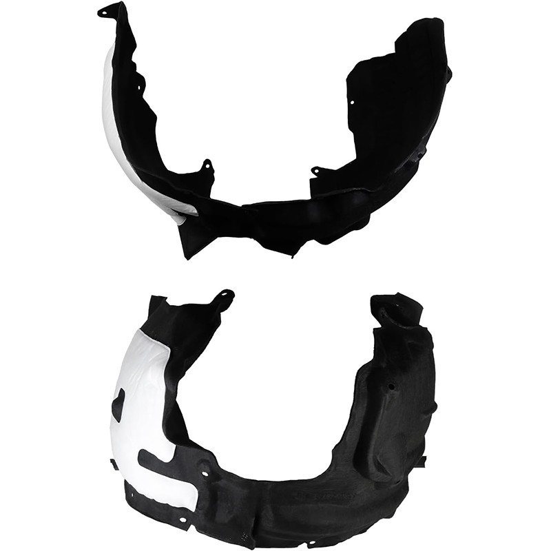 Front Left & Front Right Inner Fender Liners for 2020-2024 Toyota Highlander