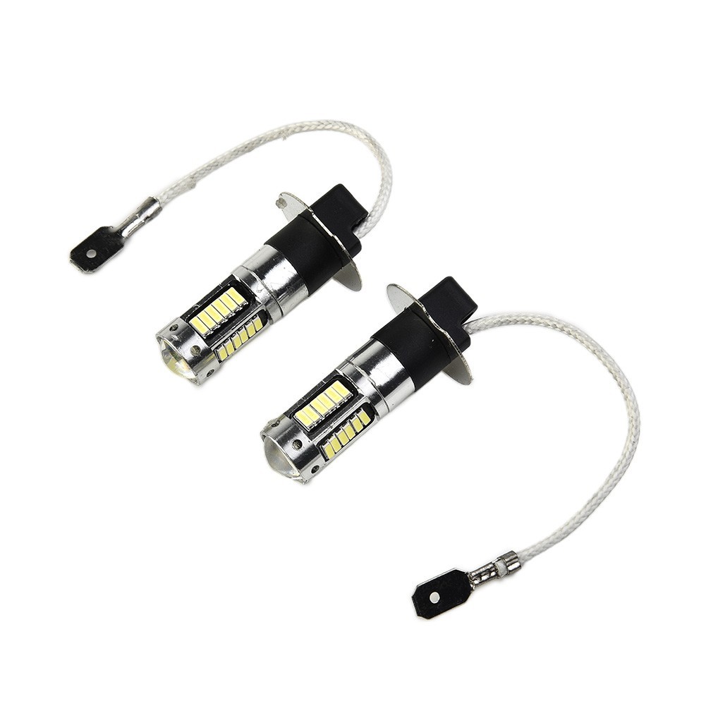 1800LM Fog Light Accessory Parts Replacement 1Pair H3 Bulbs Conversion