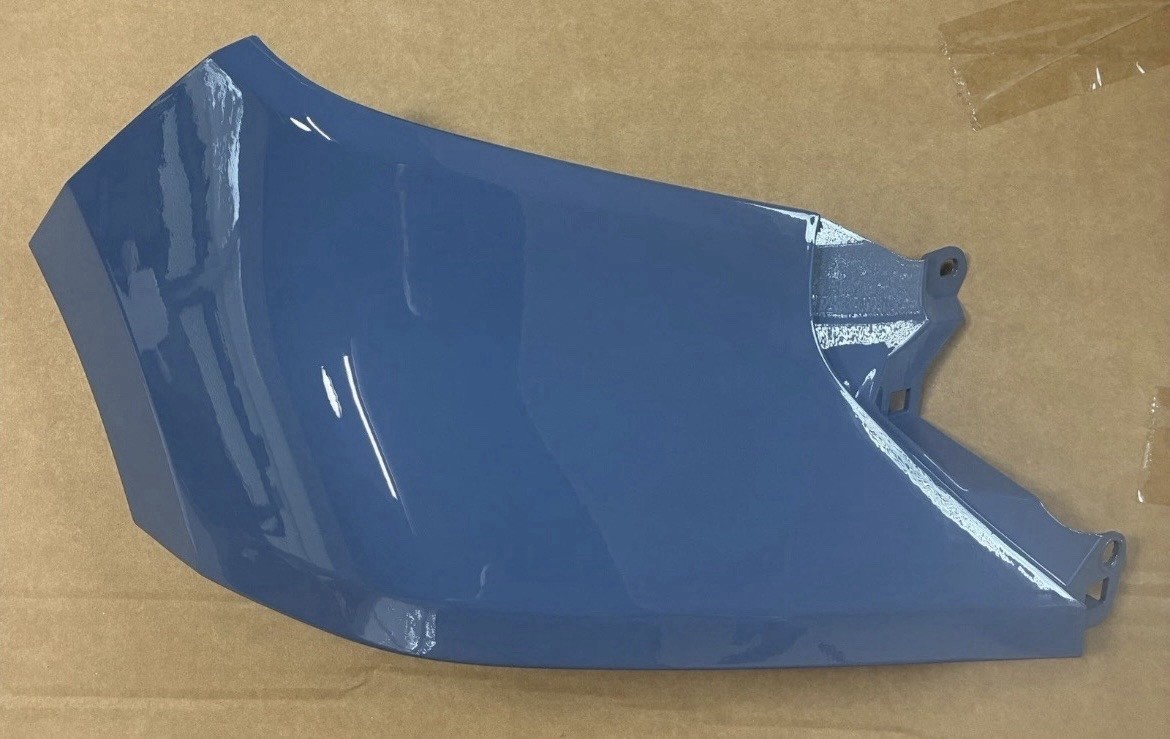 Painted New TUNDRA Cavalry Blue 8W2 FENDER EXTENSION Filler FRONT PASSENGER RH