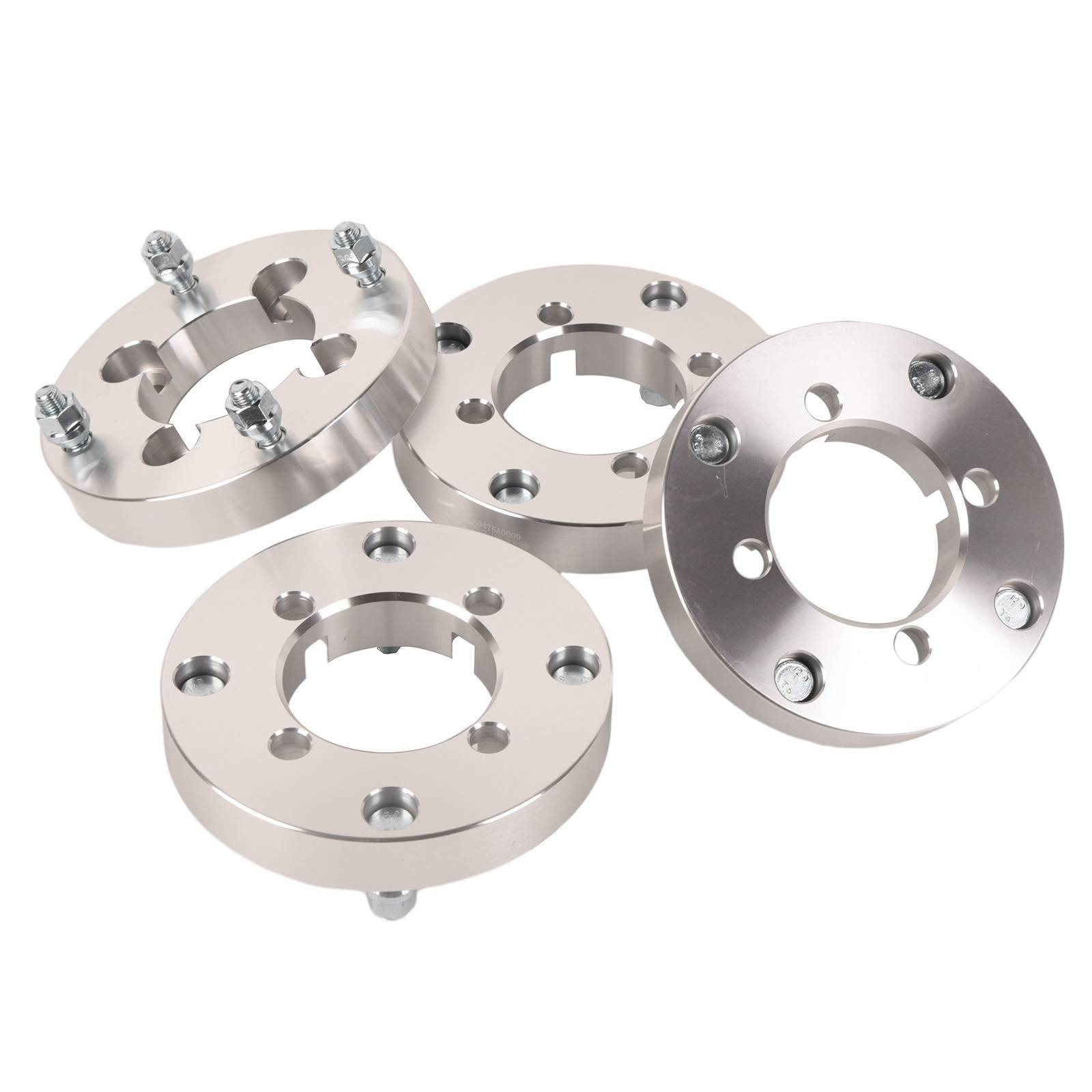 4x 4×115 To 4×156 Wheel Adapters Spacer Thick 1.25″ Polaris Wheel on Arctic Cat