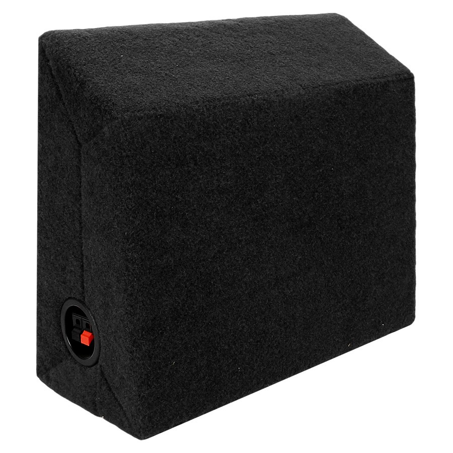 Sealed Shallow-Mount MDF Under-Seat Sub Enclosure Box for 10″ Slim Subwooofer