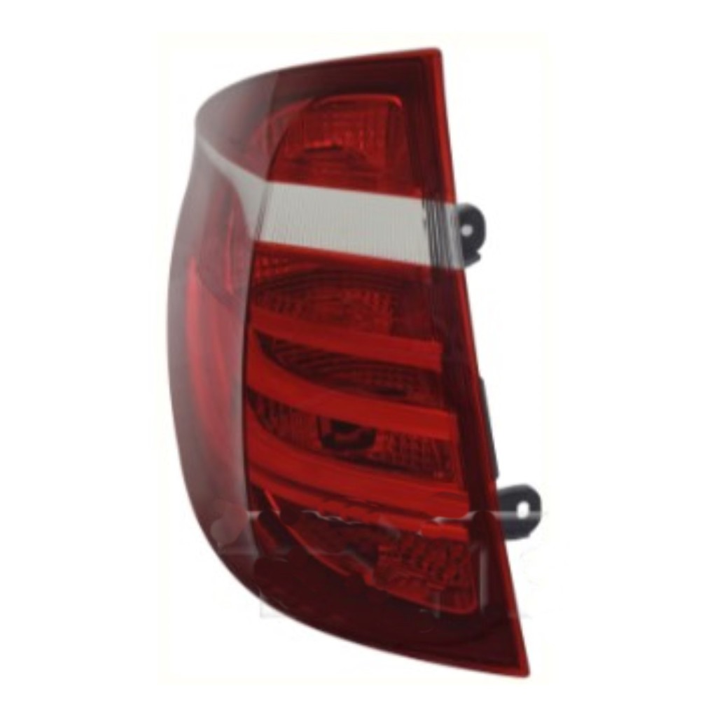 For BMW X3 2011-2017 Tail Light Driver Side, Outer | CAPA | Red Lens | Halogen