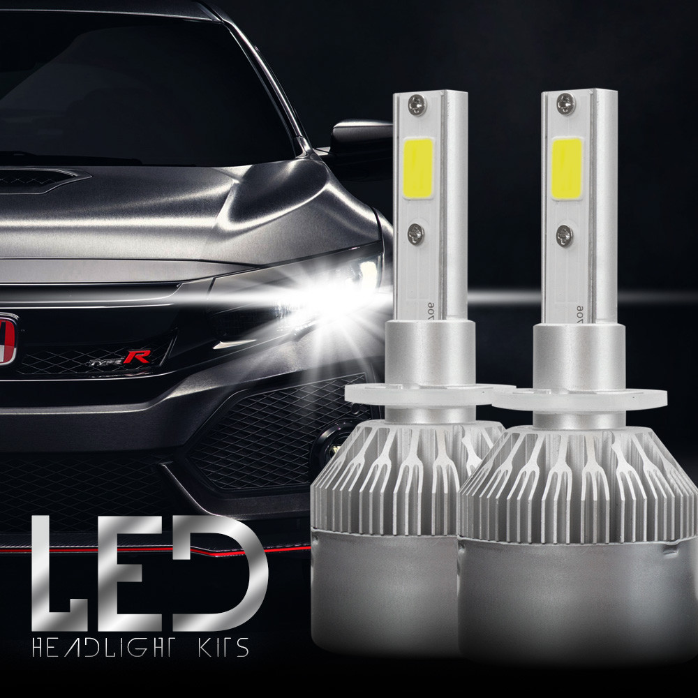 XENTEC LED HID Foglight Conversion kit 880 6000K for 2002-2006 GMC Envoy XL