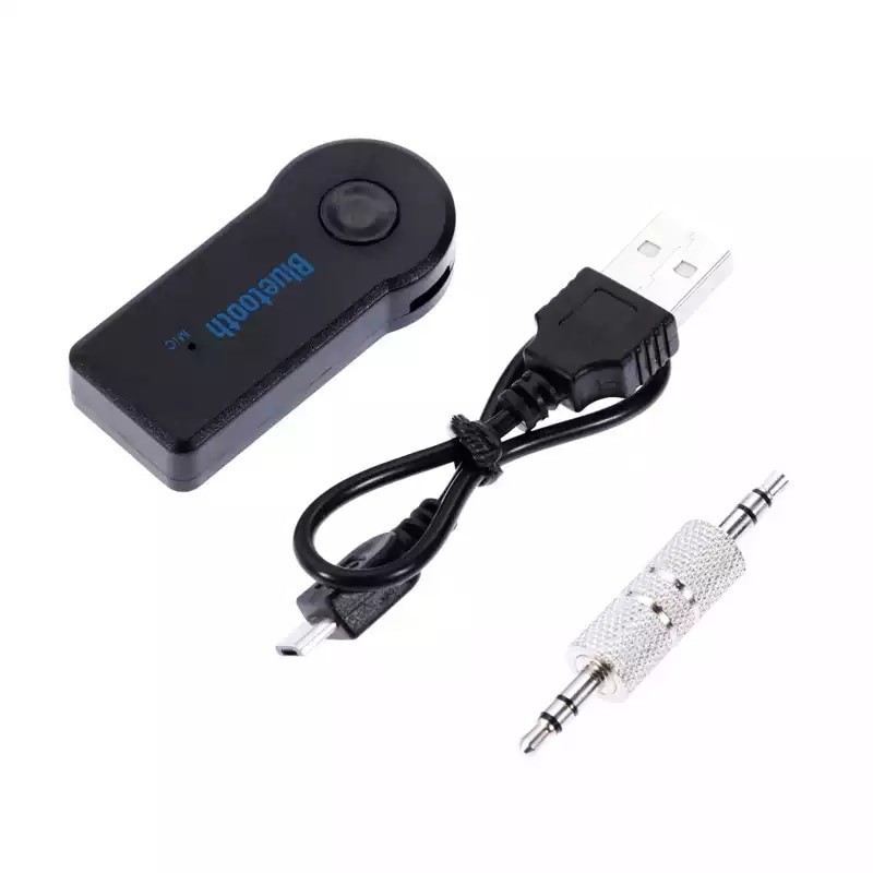 Wireless Bluetooth Receiver AUX Audio Stereo Music 3.5mm For Home Car Adapter
