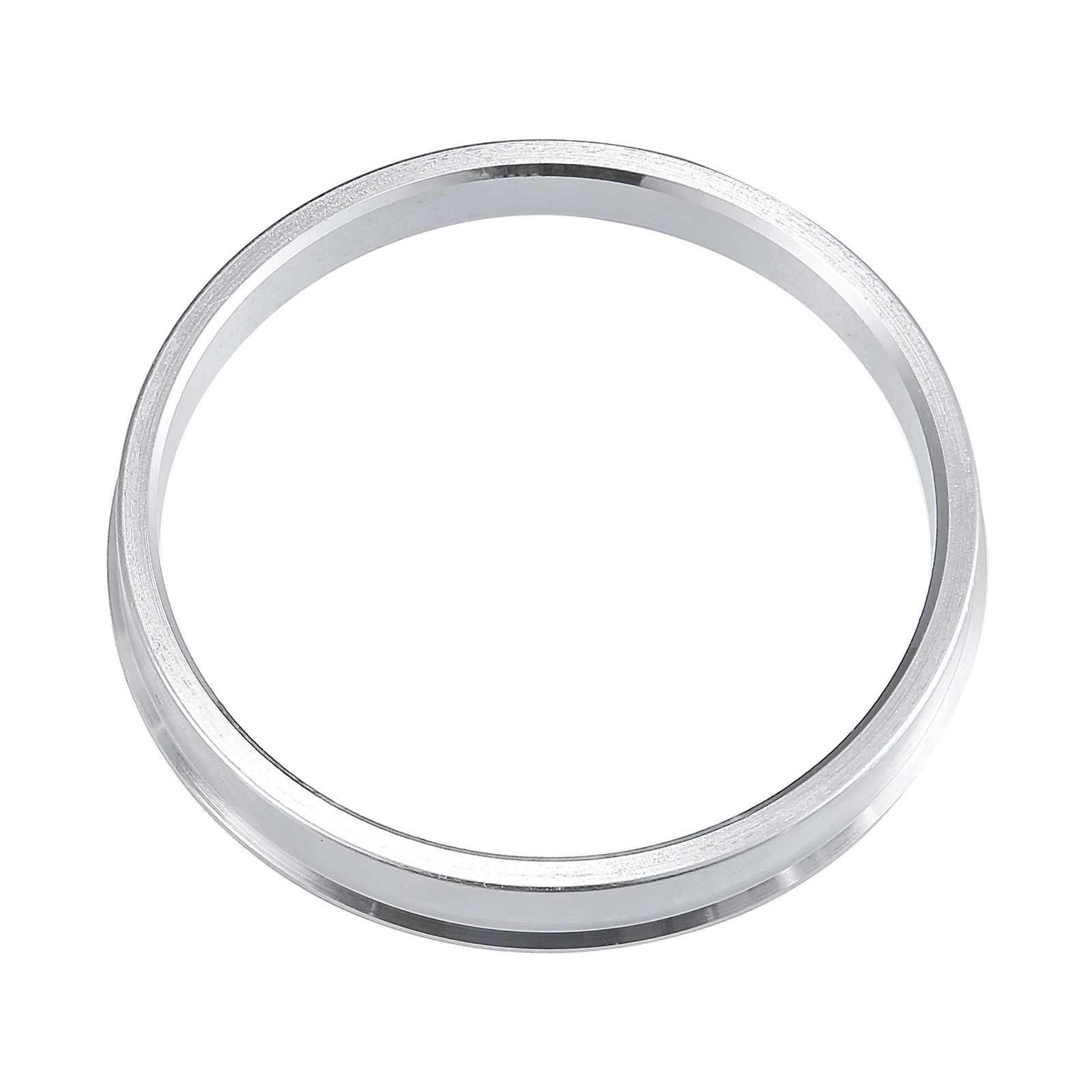 4 PCS Aluminum Alloy Car Hub Centric Rings 74.1mm OD To 65.1mm ID Wheel Spacer