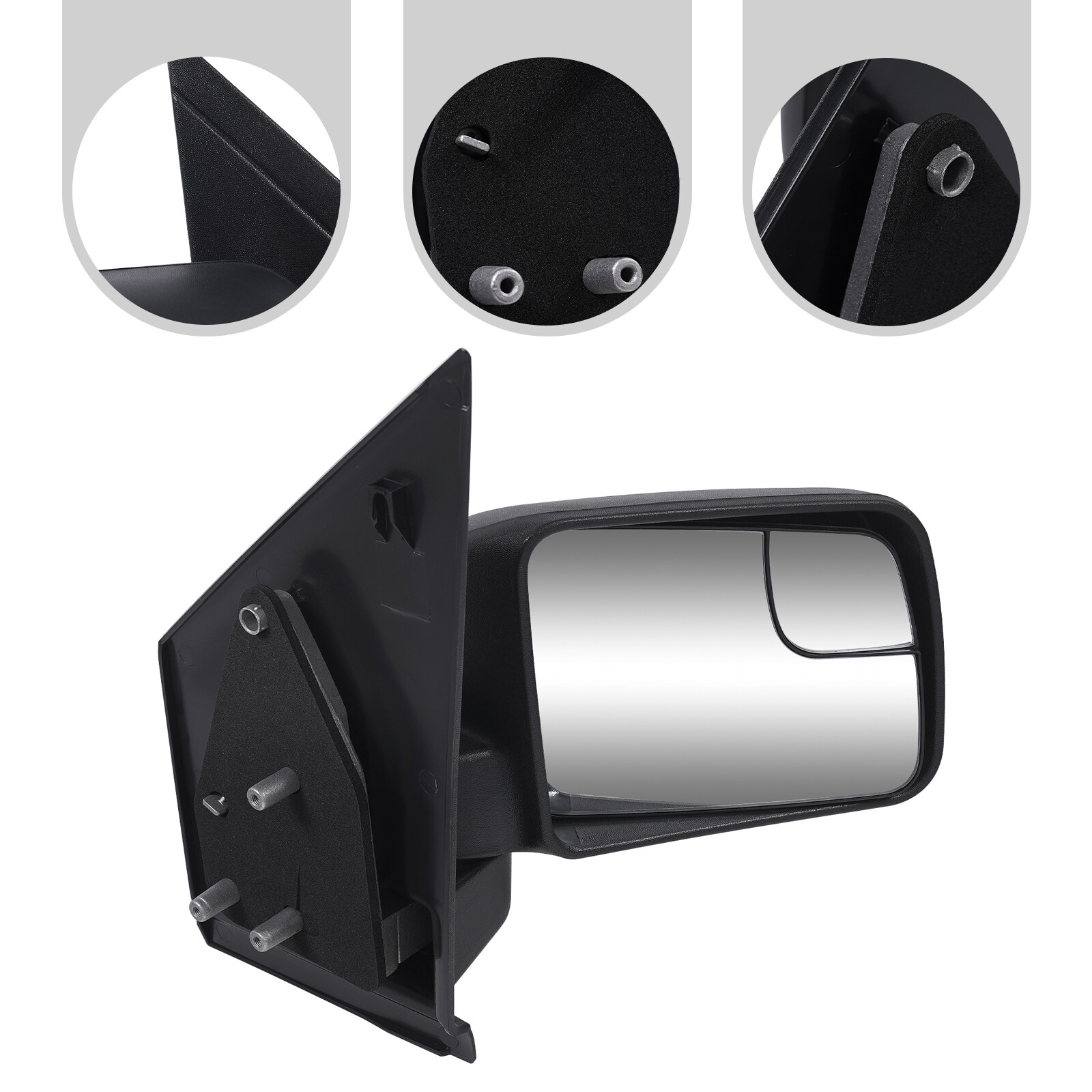 Right Rear Manual Fold Mirror For 2011-2013 Ford Transit Connect W/O Blind Spot