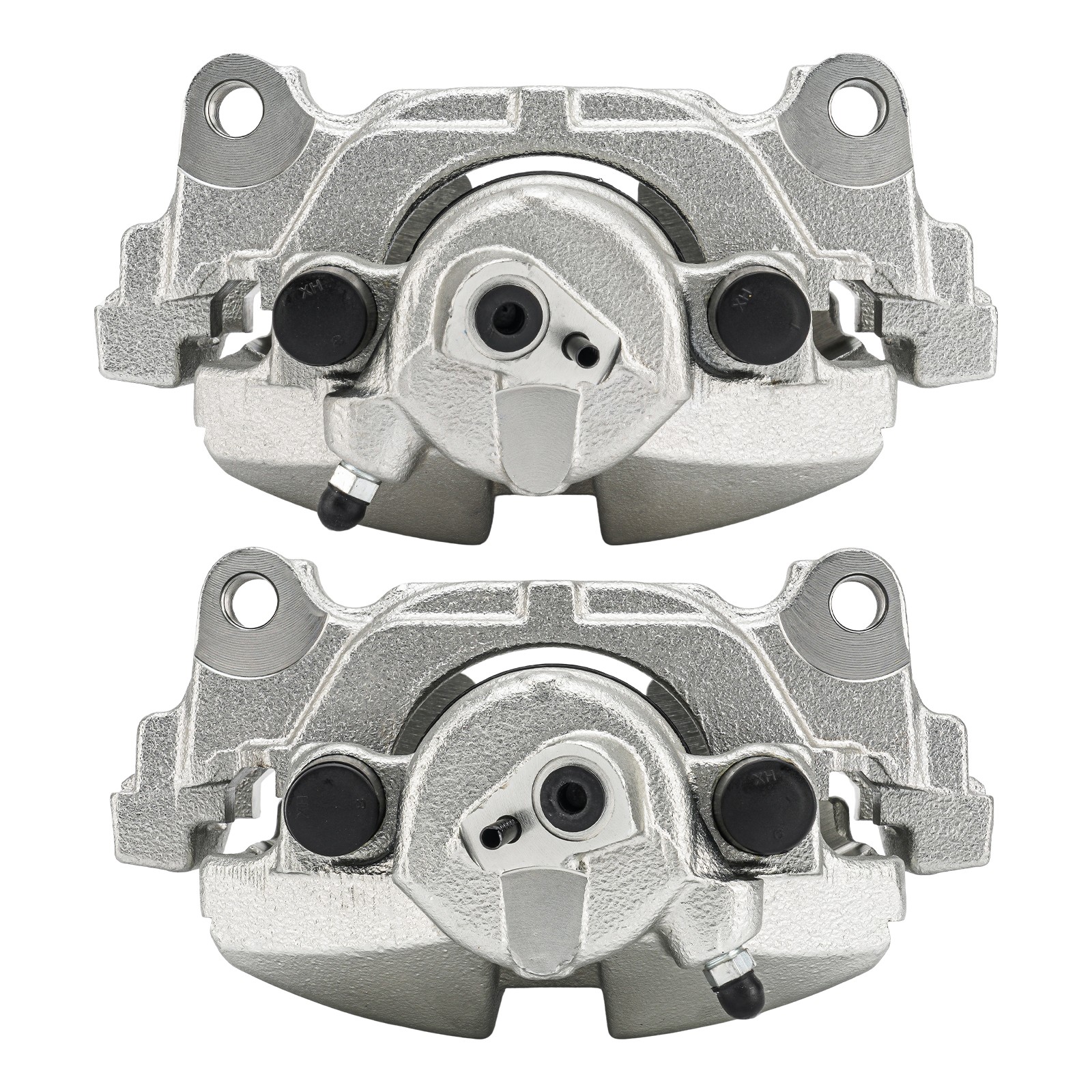 2x Front Left Caliper & Front Right Caliper Set Fits 16-18 VW Jetta 1.4T 19B2975