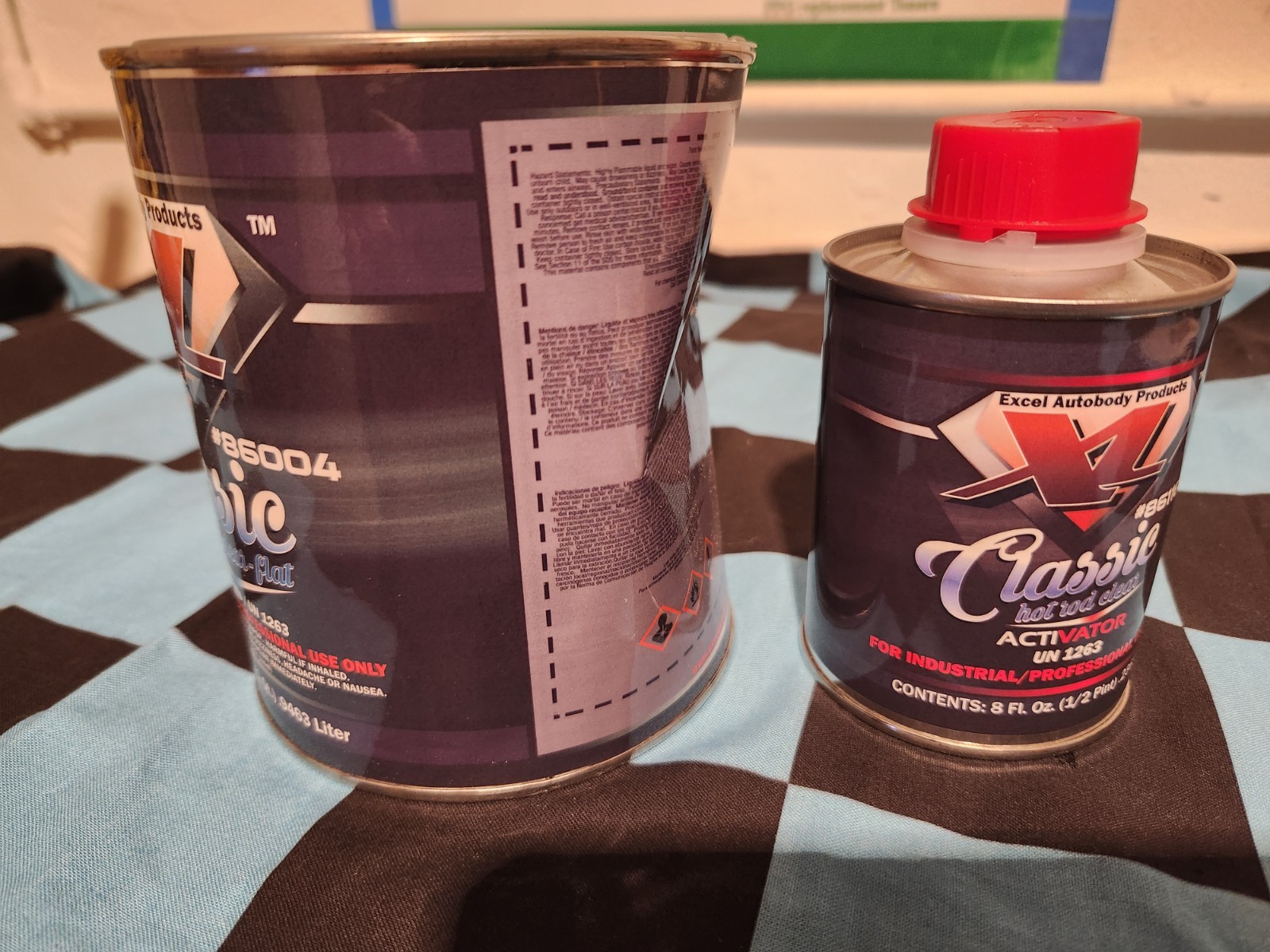 Matte Finish Hot Rod Clearcoat -QUART KIT Dented