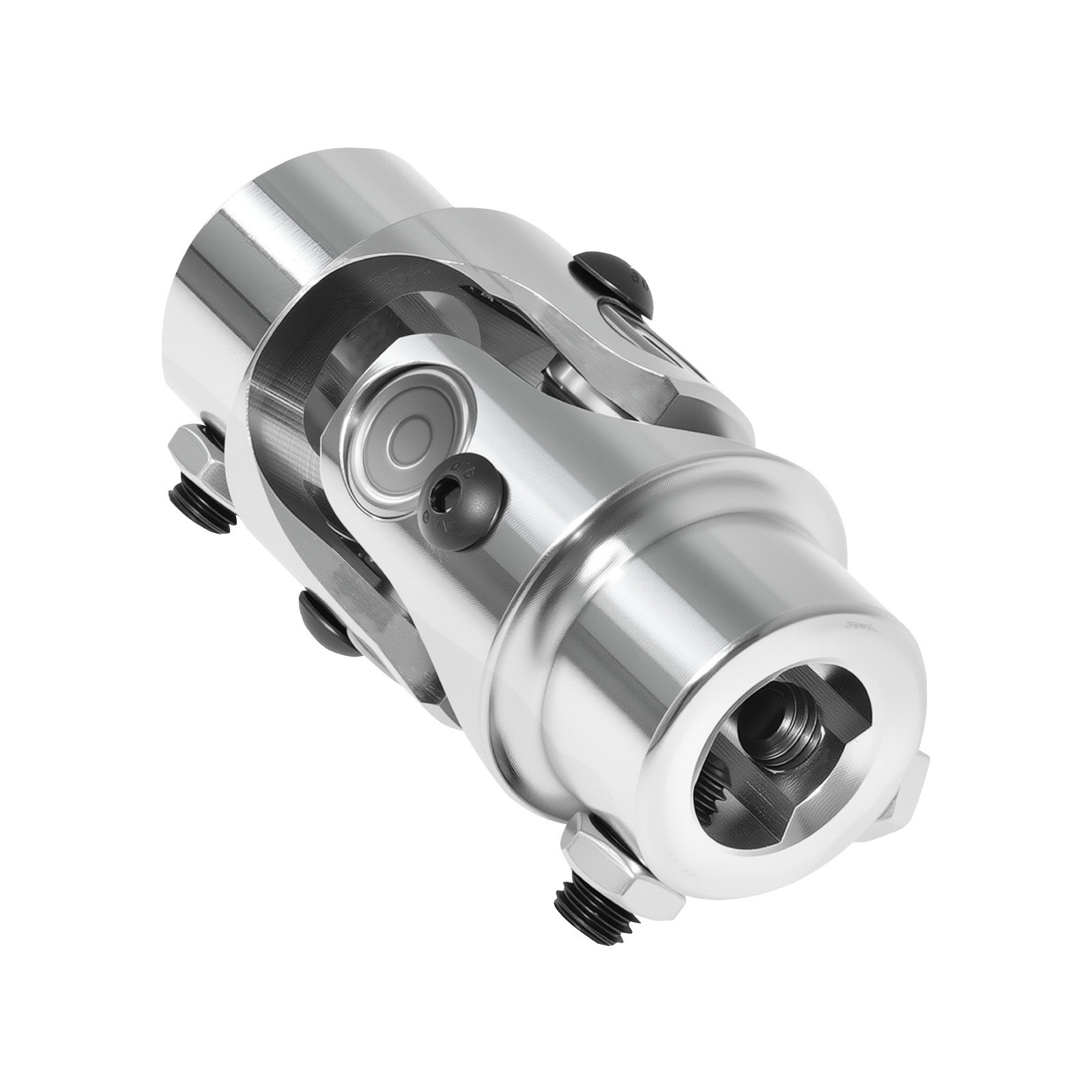 3/4″ DD X 3/4″ DD Single Universal Steering Shaft U Joint Chrome Polished