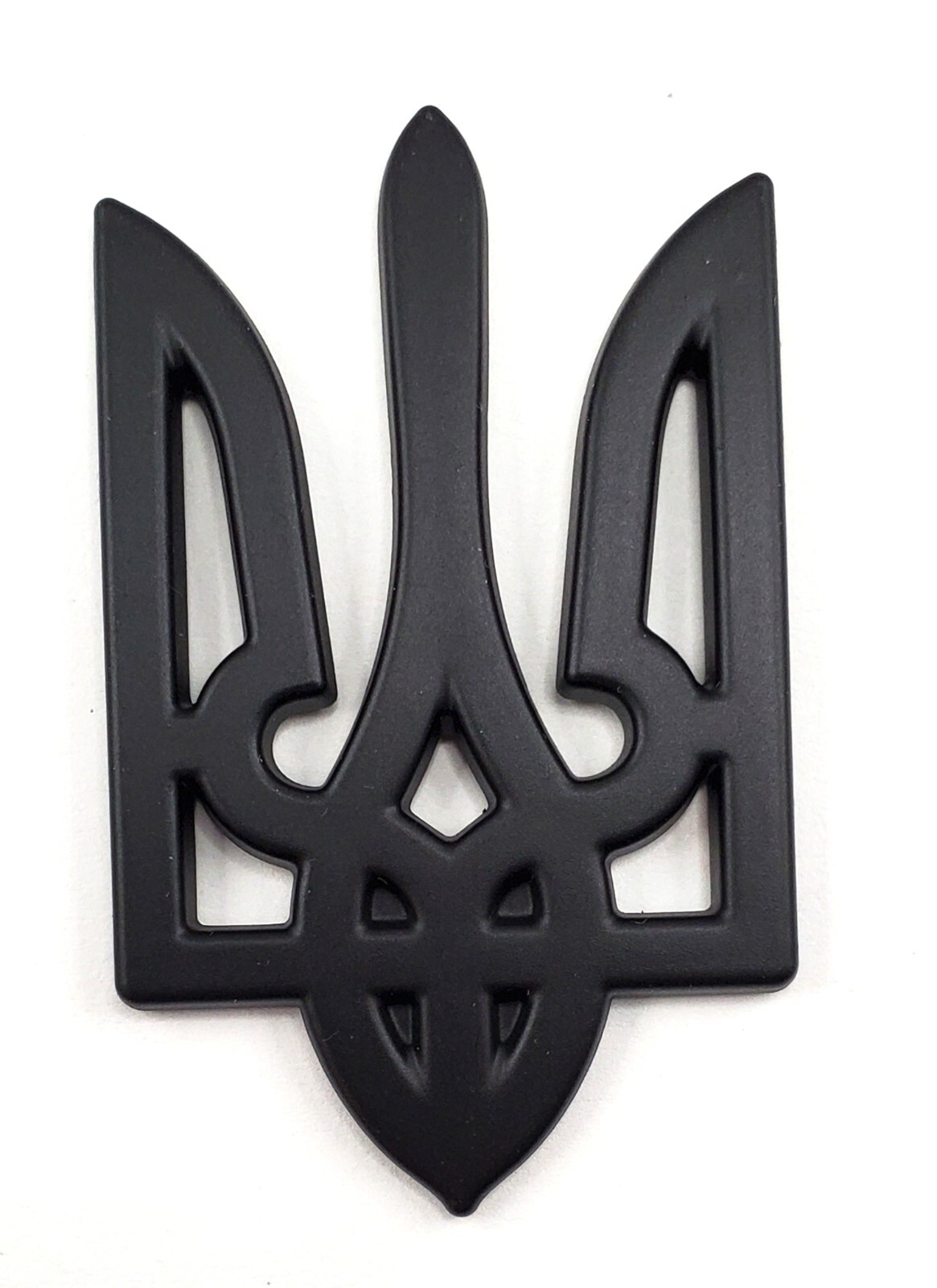 Trident Tryzub Ukrainian Ukraine Car Black Emblem Auto Decal Sticker 2.5″ tall