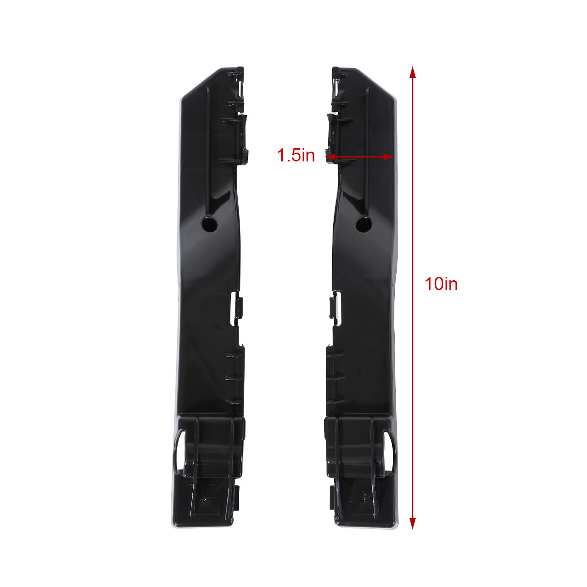 1 Pair Left Right Side Front Bumper Bracket Support For 2009-2020 Dodge Journey
