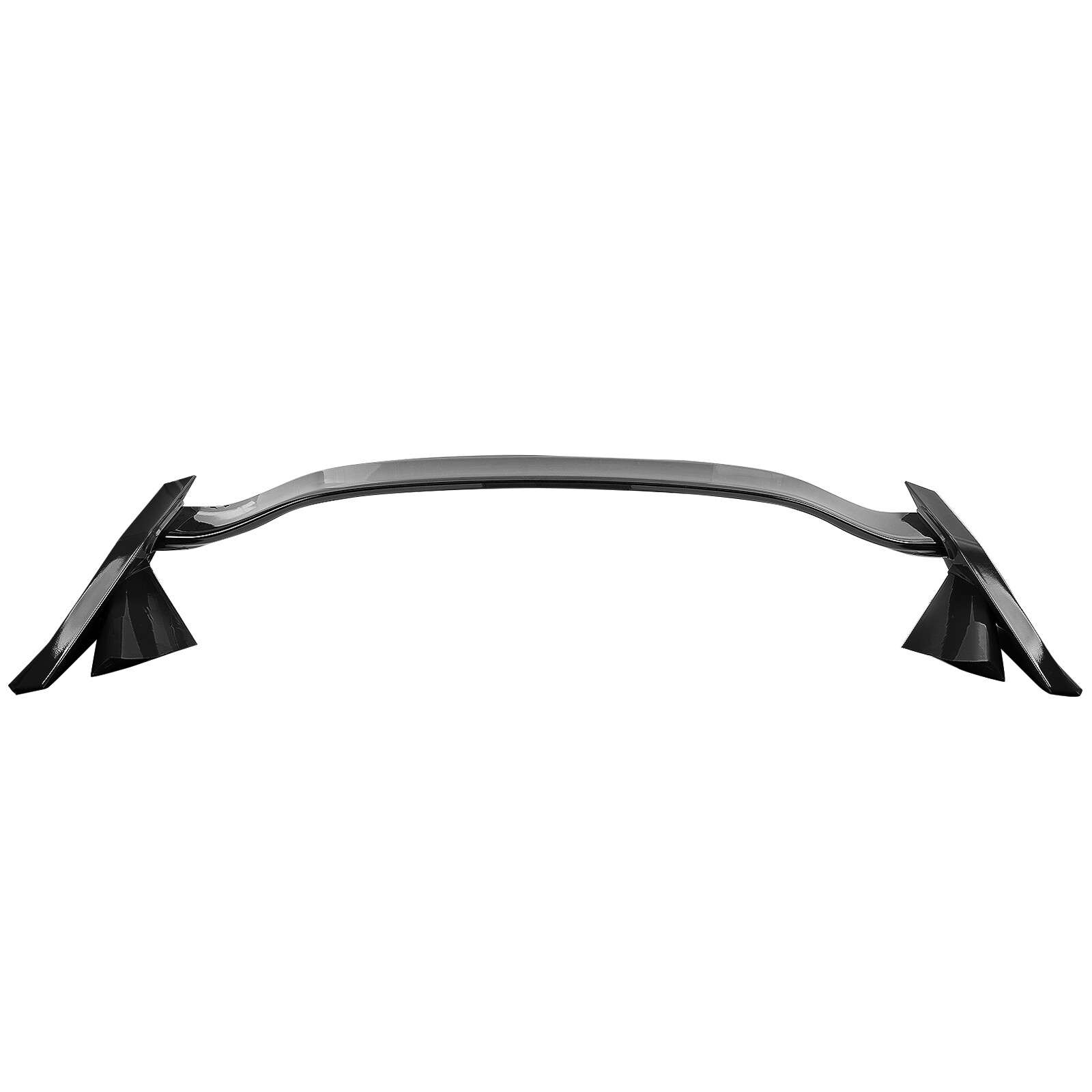 FOR 16-21 HONDA CIVIC 4DR SEDAN GLOSS BLACK TYPE R STYLE REAR TRUNK SPOILER WING