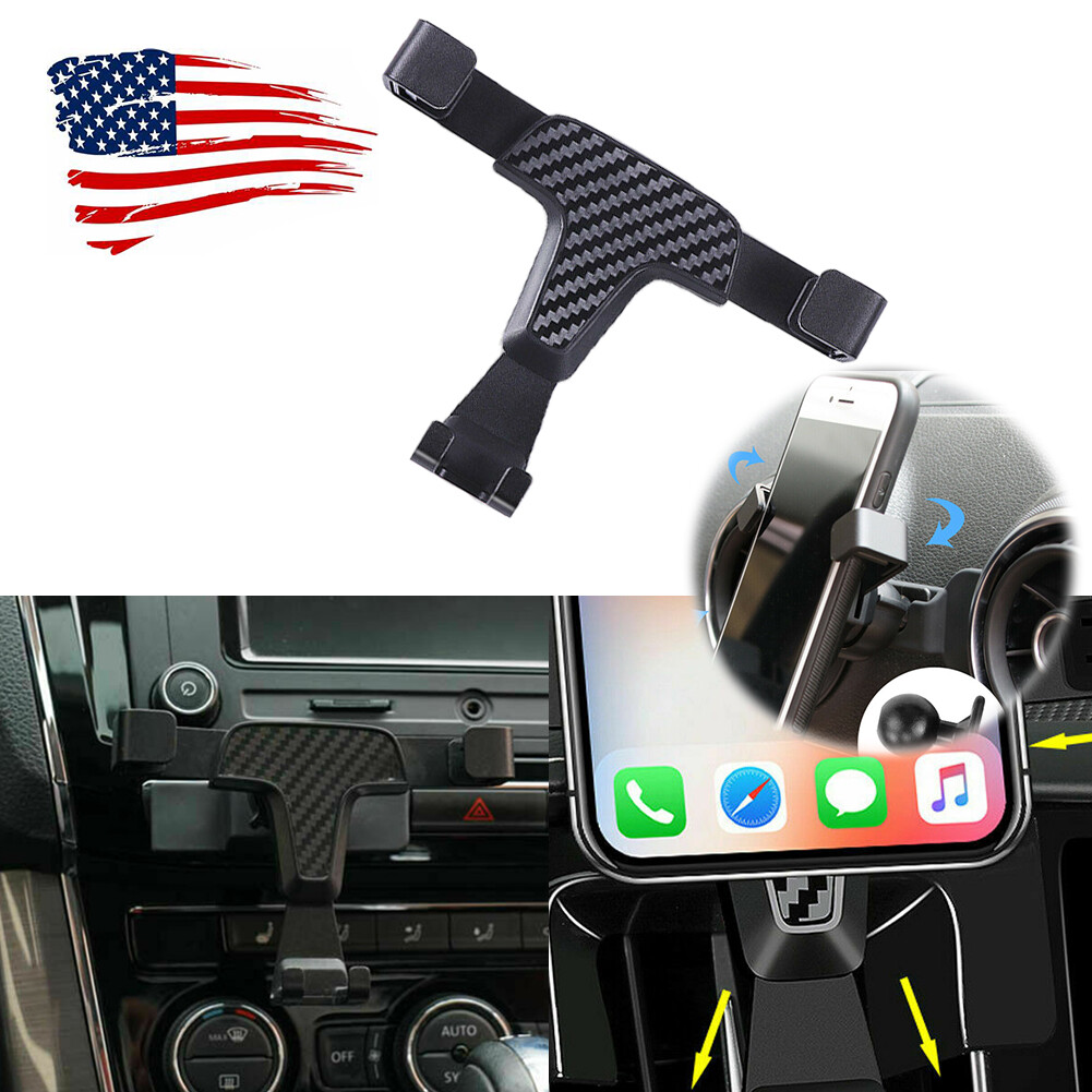 360°Rotating Smart Phone Car Mount Cradle Holder For VW Tiguan Polo Passat, etc