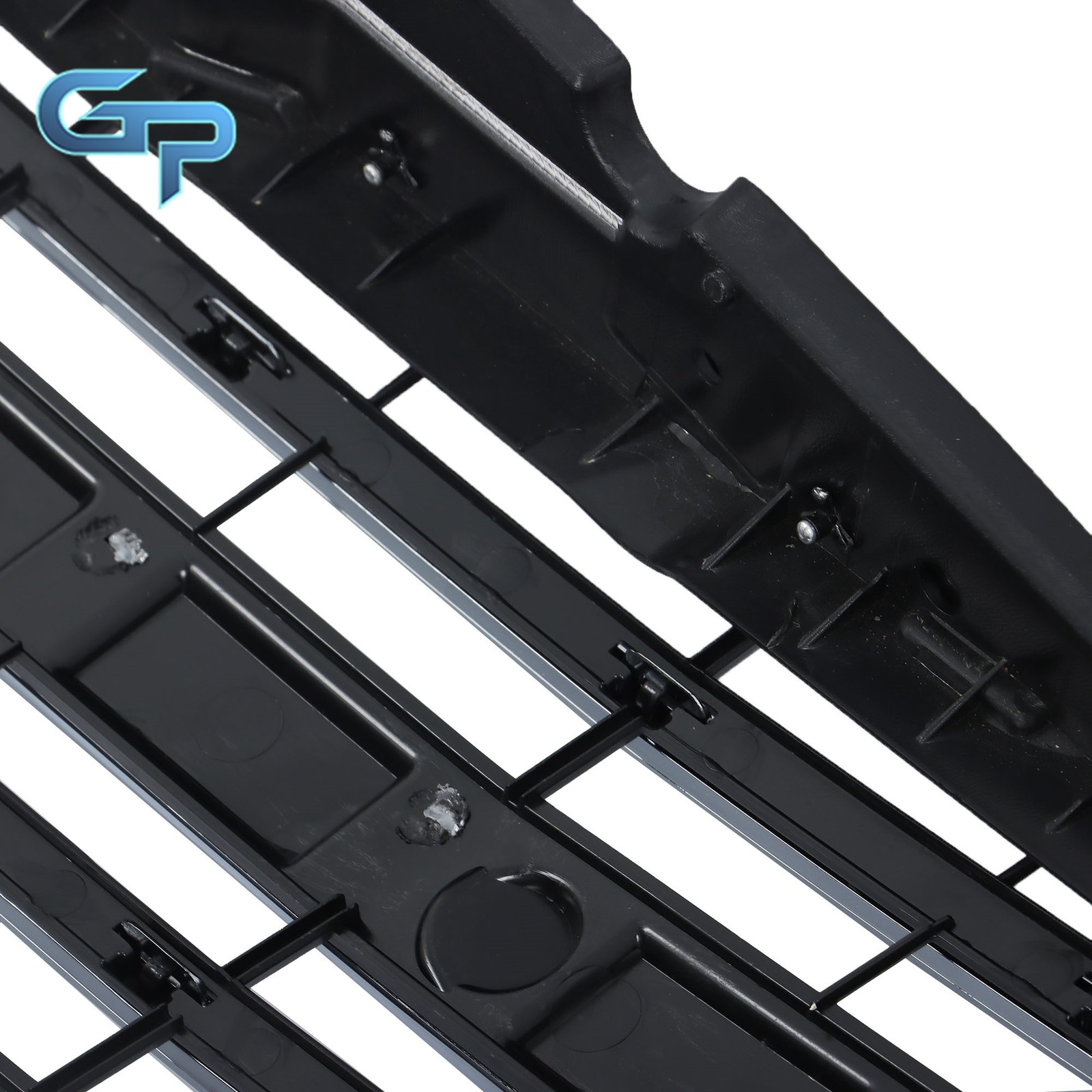Front Bumper Grille Without Camera Hole For Cadillac Escalade 15-20 Silvery Grey