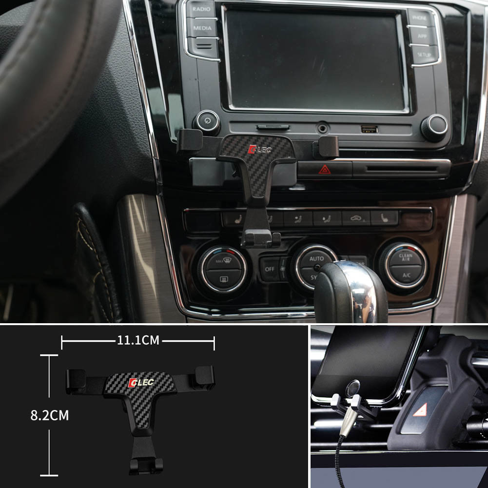 360°Rotating Smart Phone Car Mount Cradle Holder For VW Tiguan Polo Passat, etc