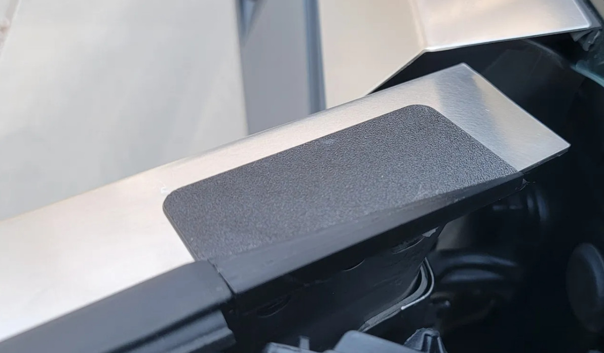 Cybertruck Side Mirror Delete Cover – 3D Printed