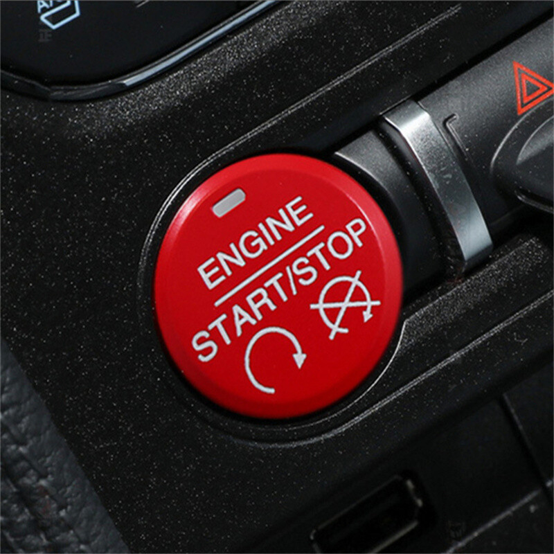 For Ford Mustang 2015-2023 Car One-Click Start Button Switch Replacement Trim