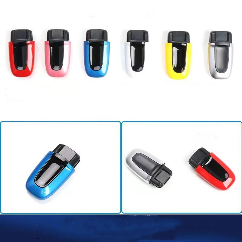 One Button Start Passive Keyless Enter Key Cover Case For Porsche Cayenne Macan