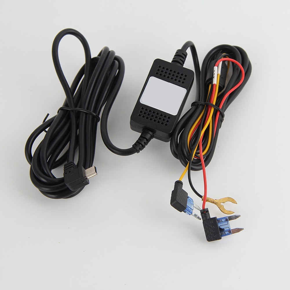 USB Car Hard Wire Kit Box Charger for Dash Cam Camera DVR Quick Installation