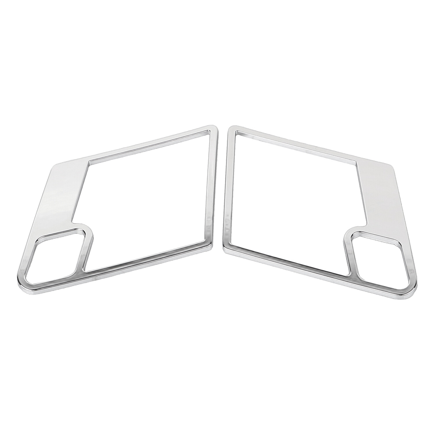 Chrome ABS Plastic Front Speaker Trim For Honda Goldwing 1500 GL1500A Aspencade