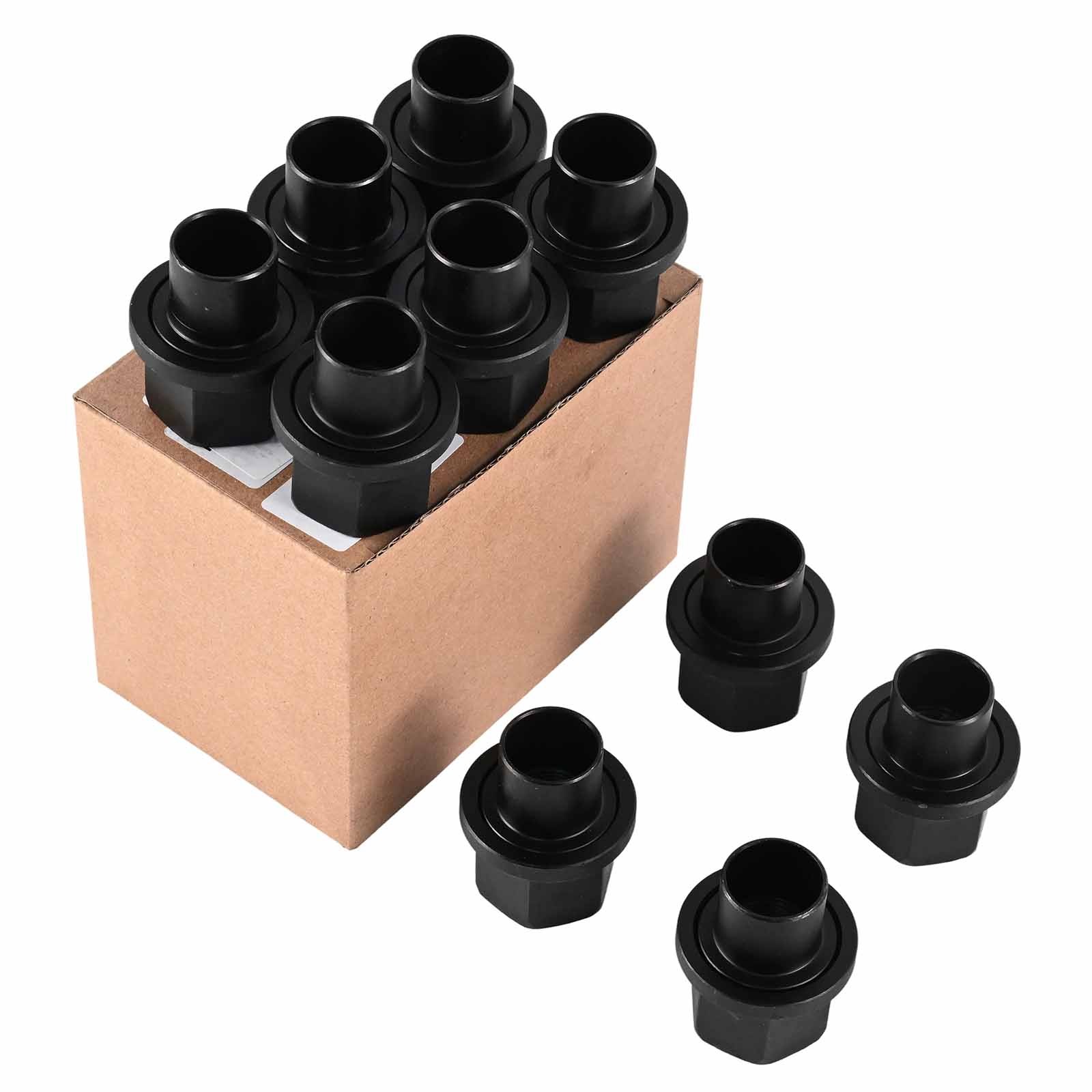 20 Pack 33mm M22x1.5 x 19mm Sleeve Wheel Lug Nuts M22-1.5x19mm Skirt Flange NEW