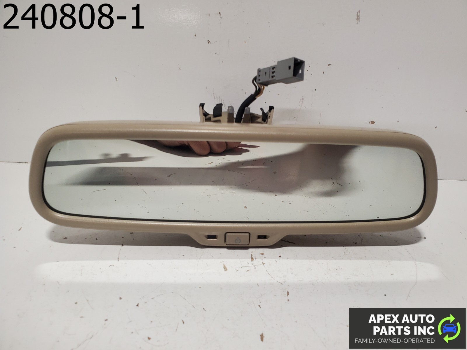 OEM 2008 Audi A6 3.1L AUTO DIM REAR VIEW MIRROR COMPASS 8R0857511