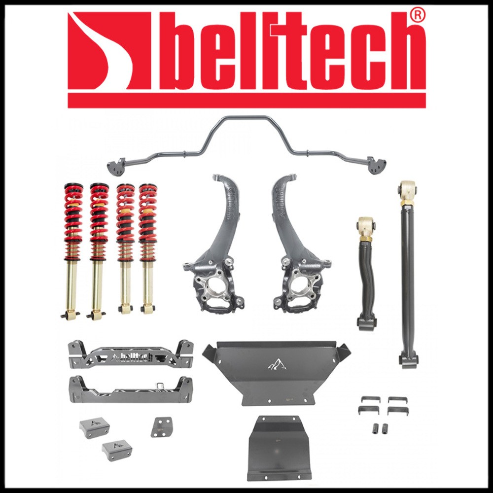 Belltech 4-7.5″ Lift Kit w/Performance Coilovers fits 2021-2024 Ford Bronco 4WD