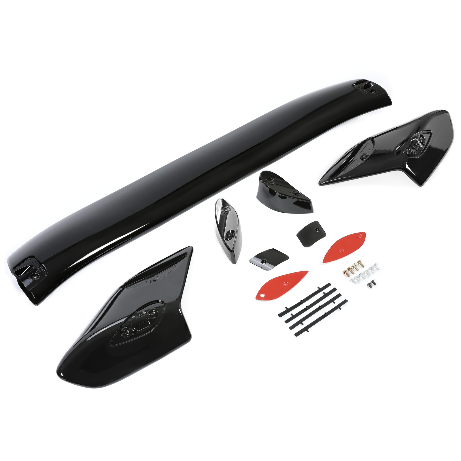 For Honda Civic Hatchback 16-21 2017 Type-R Gloss Black Rear Trunk Wing Spoiler