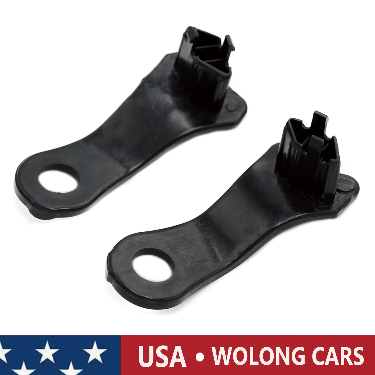 1 Pair LH+RH Headlight Brackets for 2004-10 BMW E60 E61 528i 530i 535i 545i