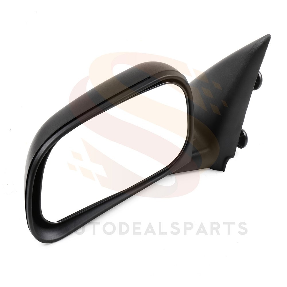 View Mirror Compatible With 2005-2011 Dodge Dakota Left Side Manual Fold Black