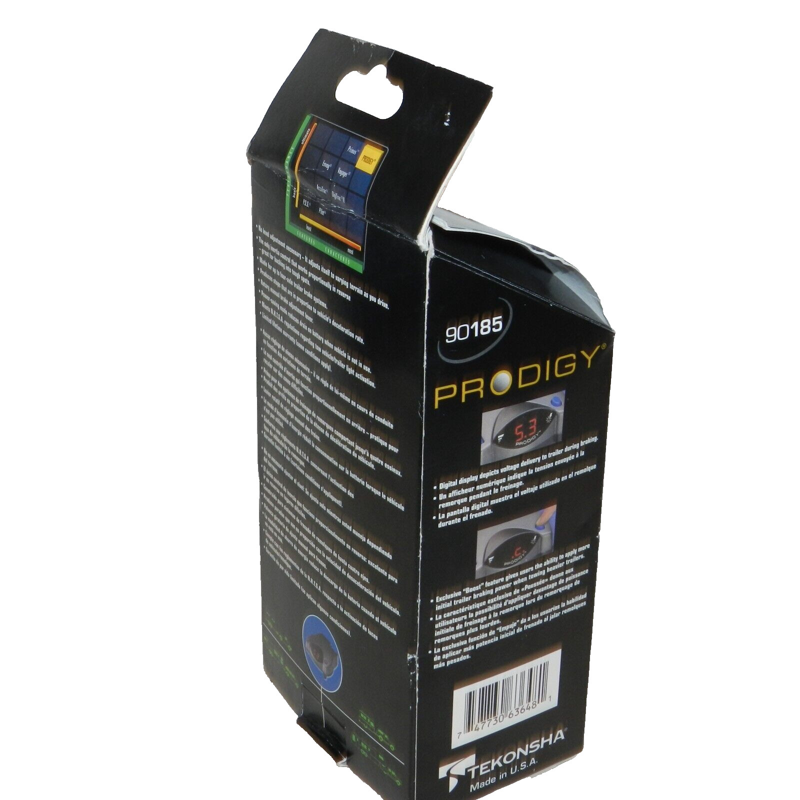 Tekonsha Prodigy Electric / Digital Trailer Brake Control For 1-4 Axles (90185)