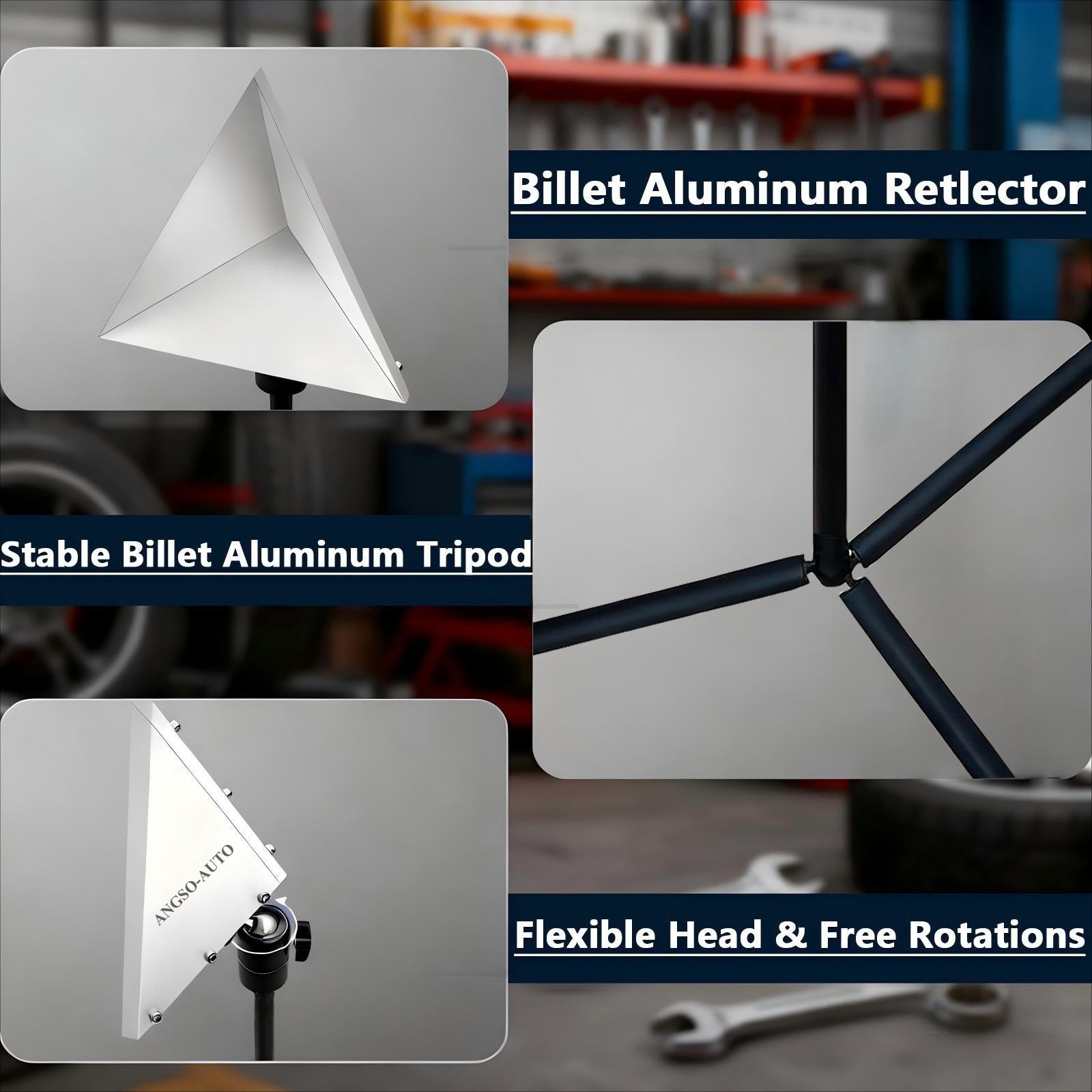 USA STOCK ADAS Calibration Tool Radar Aiming Reflector Target For Honda Toyota