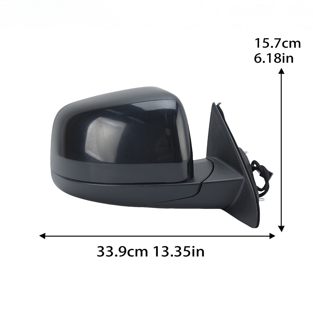 Power Heated Mirror Passenger Side for 2011-2021 Jeep Grand Cherokee Manual Fold