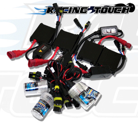 Slim 55W 3000K Xenon HID Conversion Kit H11 & H9 High Low Beam Combo 2 Set