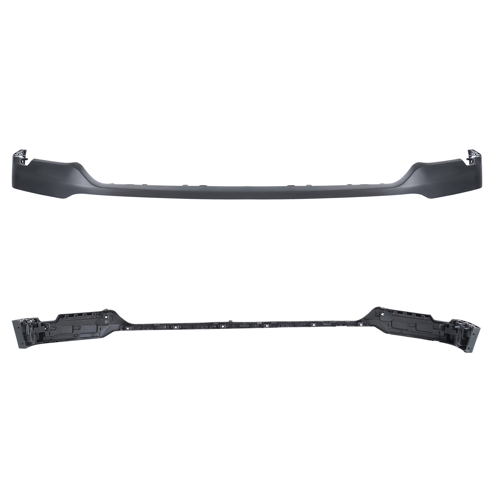 Front Upper Bumper Valance Trim With Bracket For 2024-2025 Ford F-150 Primed