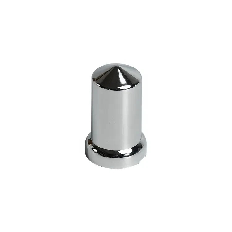 20PCS 33mm Lug Nut Covers Chrome Push-On (3-3/16″) ABS Plastic For Semi Truck