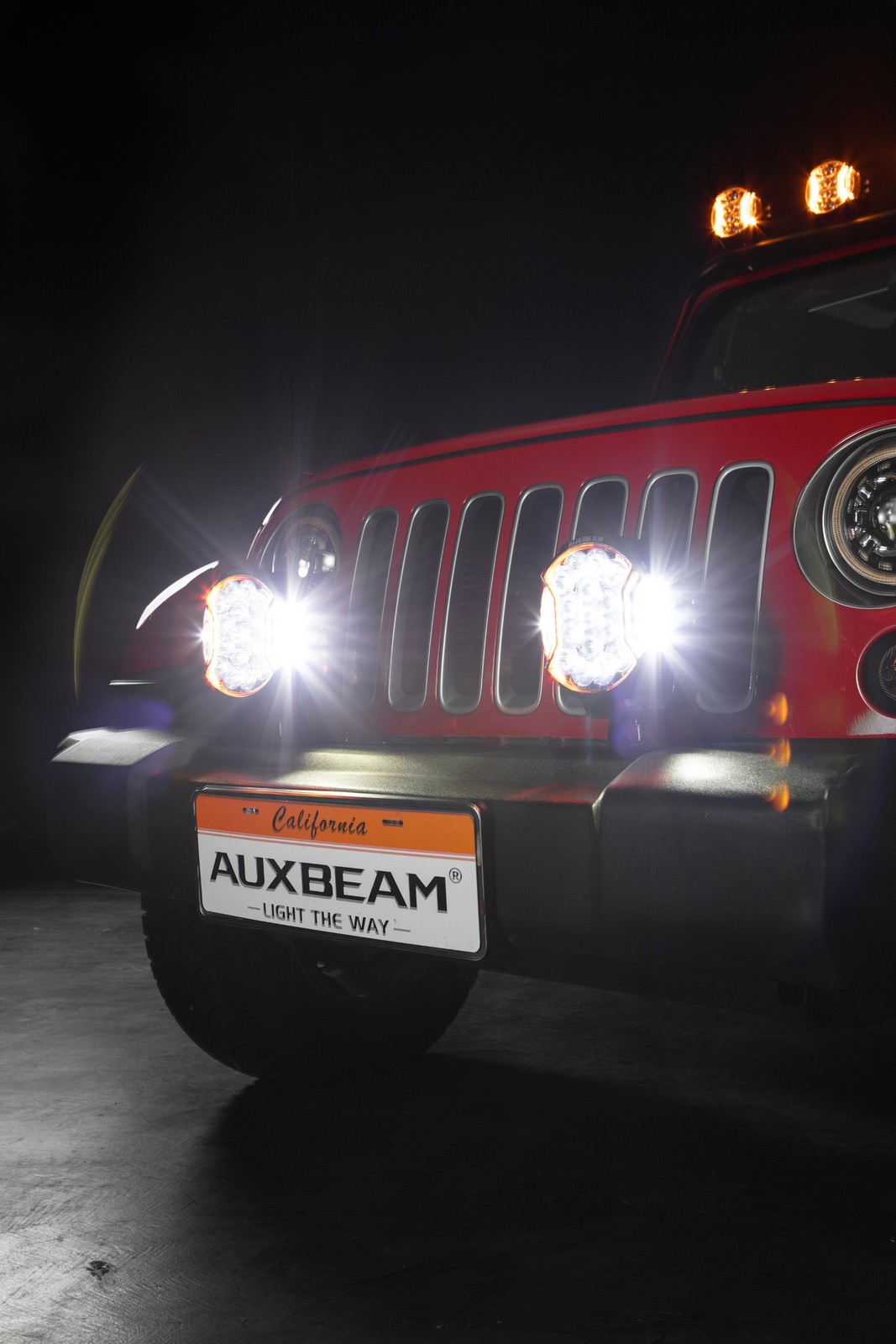 AUXBEAM V-Ultra 5″Inch 172W LED Driving Lights Pods Amber DRL Fog Ditch Lighting