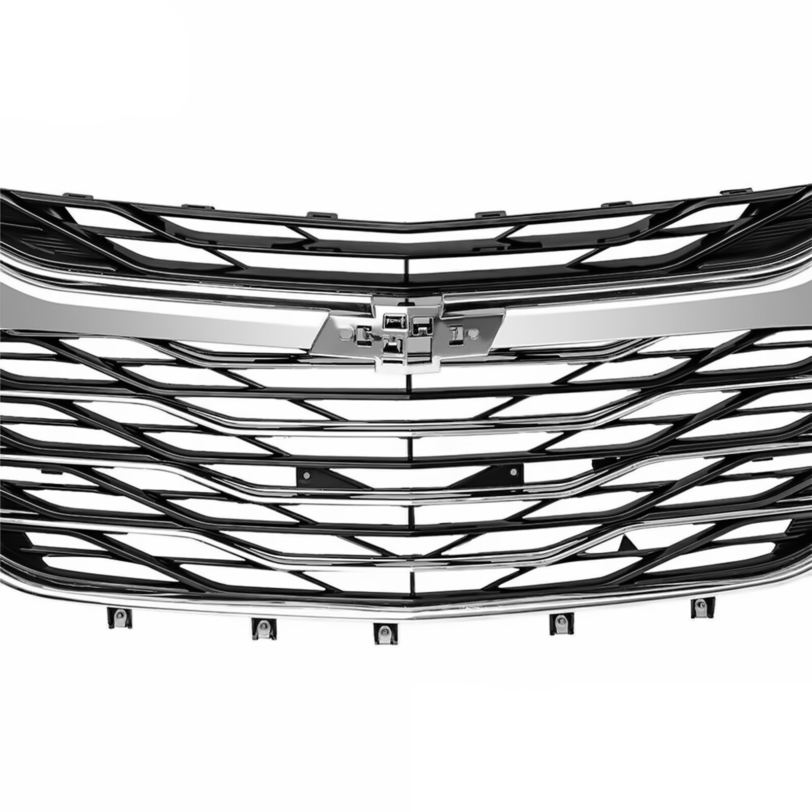 Front Grille Assembly Upper Center Lower Grill For Chevrolet Malibu 2019-2021