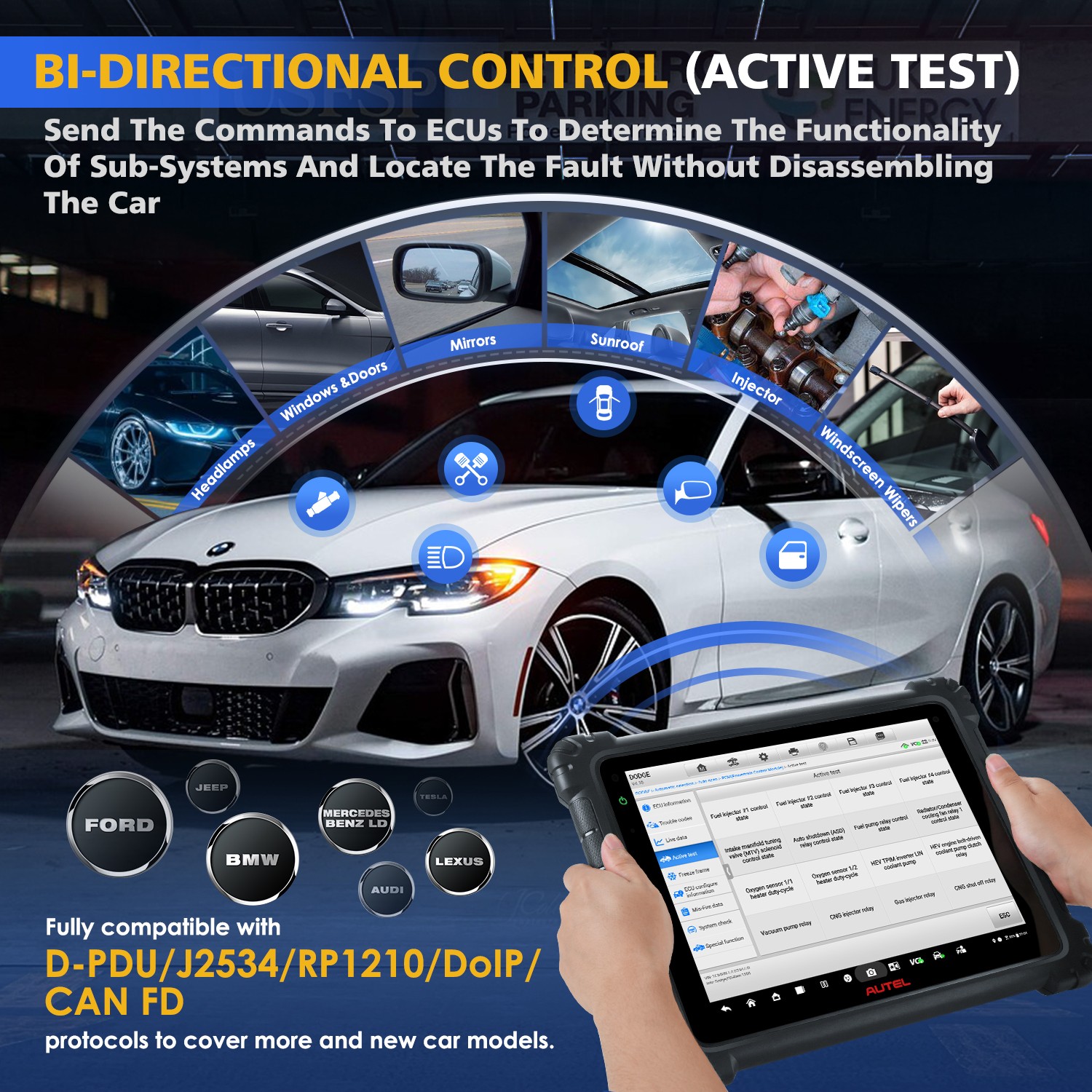 ⭐⭐⭐⭐⭐【2-Year Update】Autel ULTRA Lite S JVCI+ 2026 Diagnostic Scanner New Version