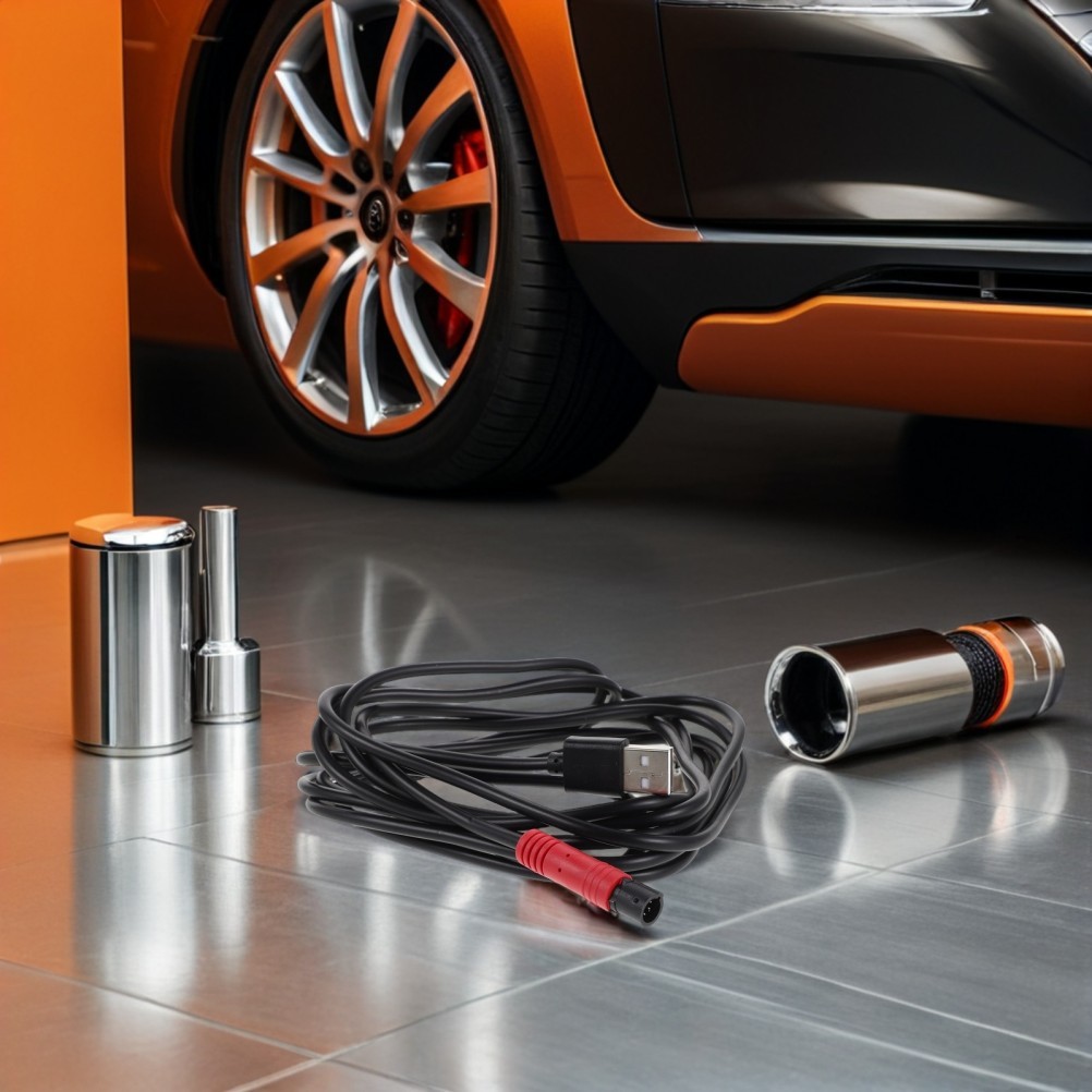 Vehicle Adapter Cable Dash Cam Camera Usb Power Cord 8 Core Charger