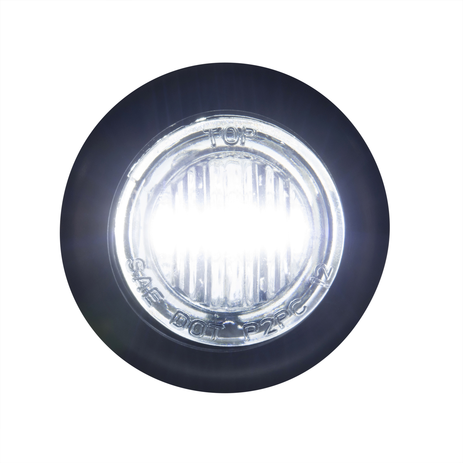 3/4″ White Interior Round Led Boat Light IP65 Accent Light Recessed Mount