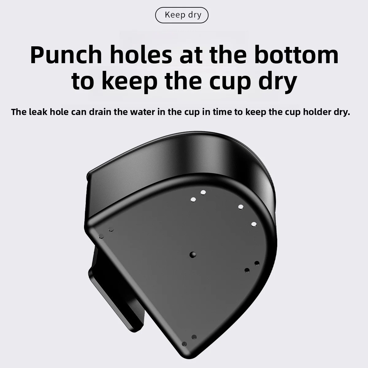 Universal Car Door Cup Holder Box Drink Rack Storage Bin Seat Back Organizer