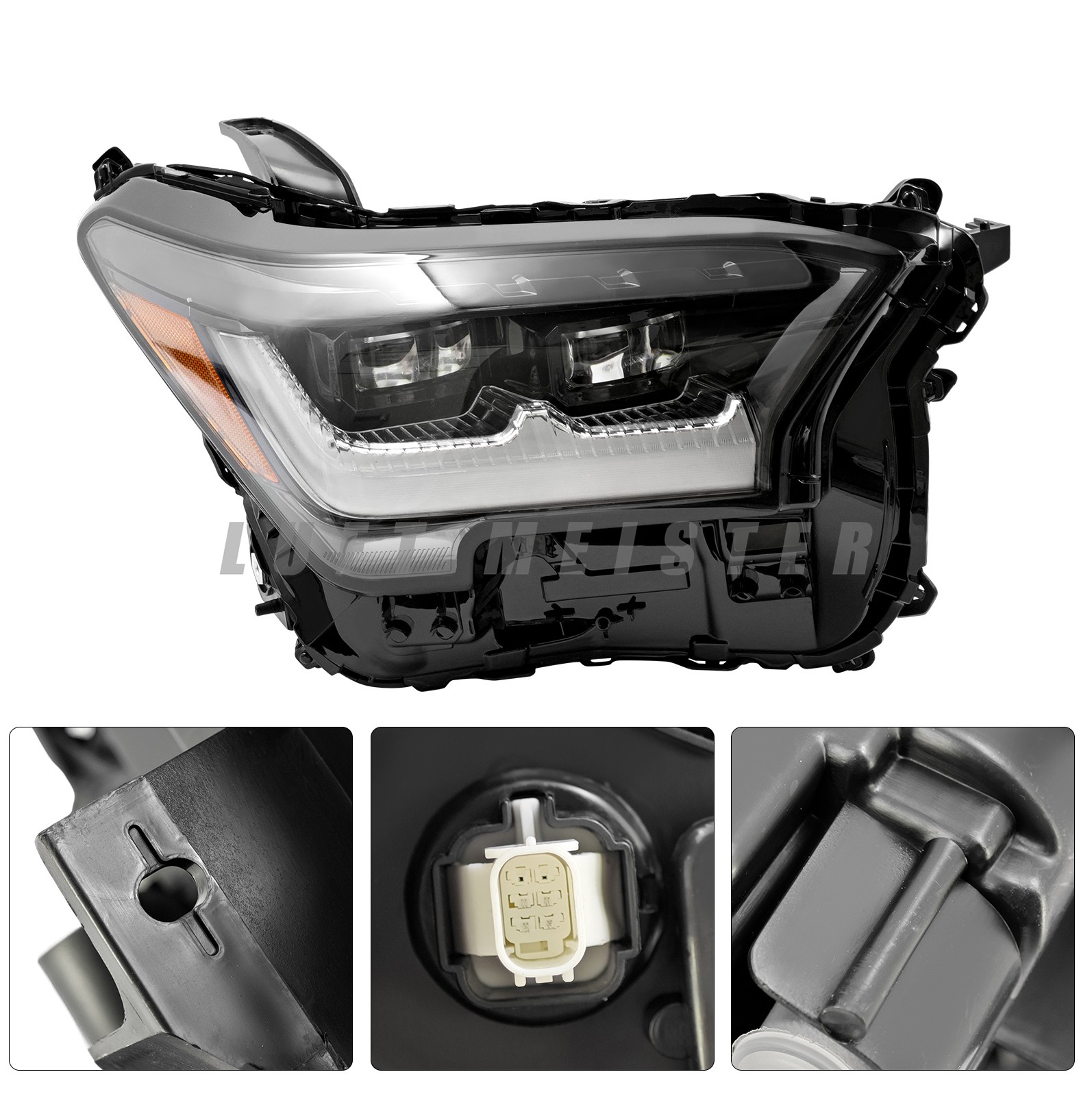 Pair Left & Right LED Headlight 81140-35681 For 2025 Toyota TRD Pro 2.4L L4 NEW