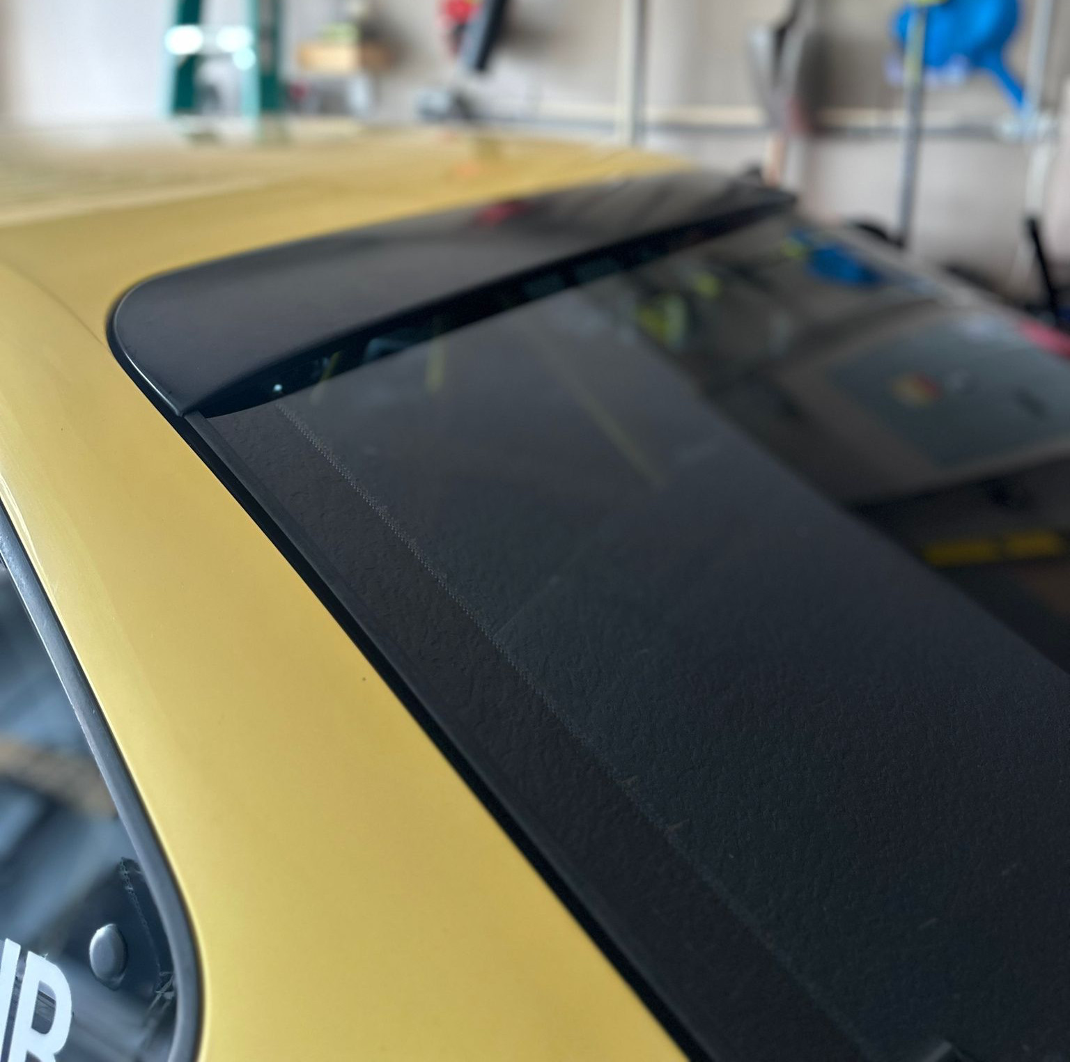 Race German E36 Coupe ACS Style Roof Spoiler High Quality ABS plastic